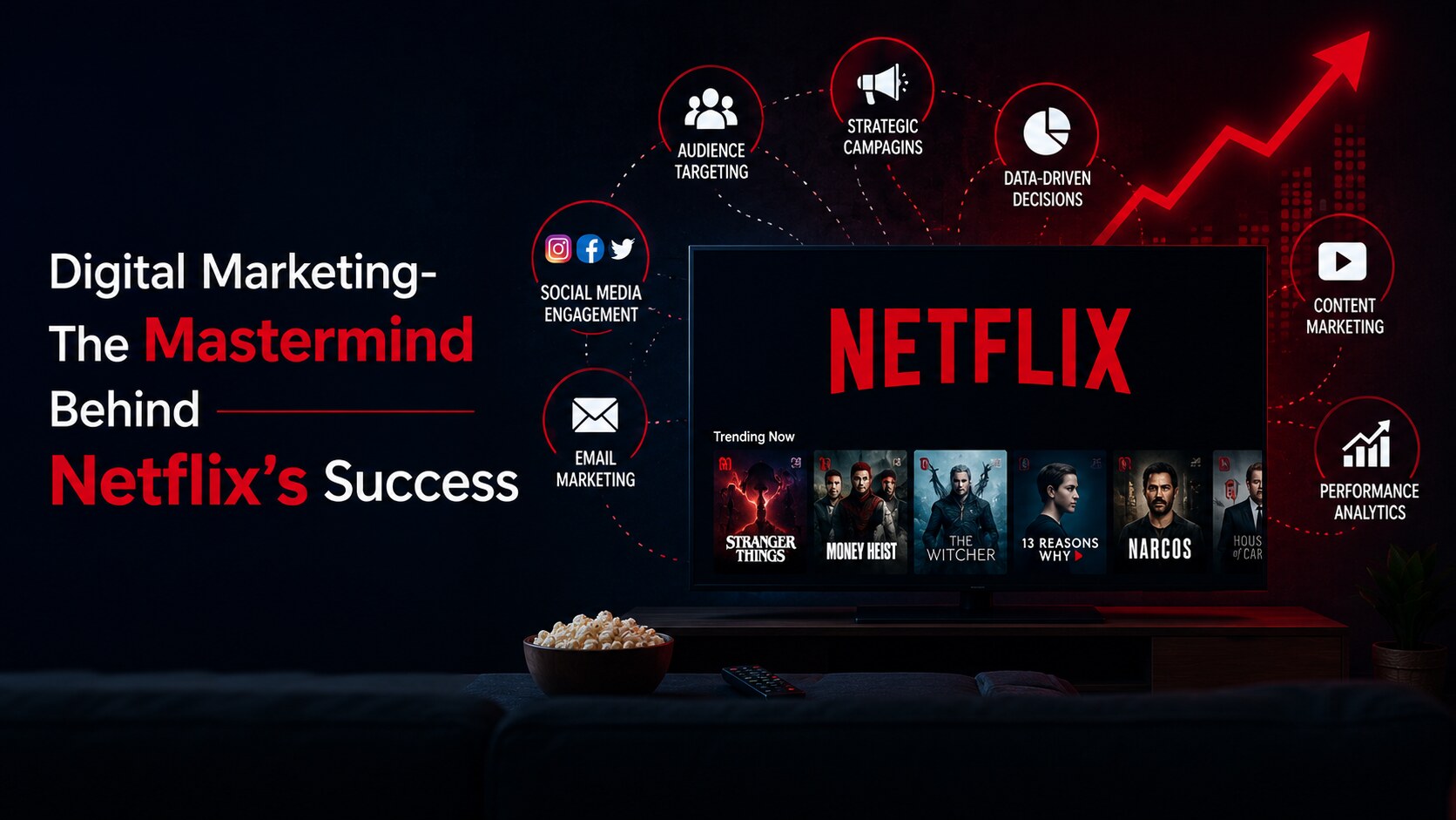 Digital Marketing-The Mastermind Behind Netflix’s Success